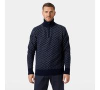 Helly Hansen Arctic Ocean Icelander Wool Knit ½ Zip Sweater Homme - Blue - L