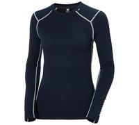 HELLY HANSEN W Lifa Merino Midweight Crew - Femme - Bleu / Noir - taille S- modèle 2025