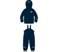 Helly Hansen - Bergen Fleece Pu Rainset 2.0 - Veste imperméable enfant Navy 2 - Taille de l'enfant 128 cm