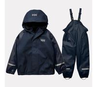 Helly Hansen - Bergen Fleece Pu Rainset 2.0 - Veste imperméable enfant Navy 2 - Taille de l'enfant 86 cm