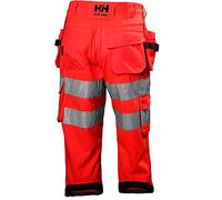 Helly Hansen C46-Waist Wokrwear, Hv Red/Charcoal, Unisexe 31.5"