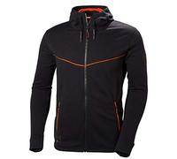 Sweat à capuche - coloris noir - taille XL - Chelsea Evolution HELLY HANSEN