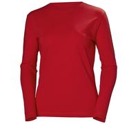 Helly-Hansen Chemise à manches longues Manchester pour femme, Rouge alerte, Taille S