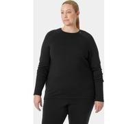Helly Hansen Chemise Col Rond Midweight Femme Lifa® Merino Plus Noir 3X