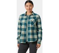 Helly Hansen Chemise En Flanelle Bio Pour Femme Lokka Vert XS