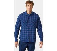 Helly Hansen Chemise En Flanelle Bio Pour Homme Lokka Bleu XL
