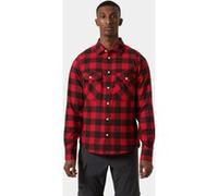 Helly Hansen Chemise En Flanelle Bio Pour Homme Lokka Rouge M