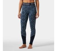 Helly Hansen Collant Base Layer Imprimé Femme Lifa Merino Bleu L