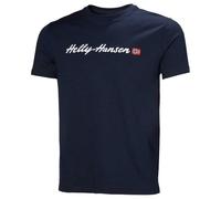 Helly Hansen Core Graphic T 2.0 pour Homme, Bleu Marine, S, Bleu Marine, S