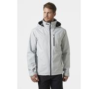 Helly Hansen Men's Crew Hooded Jacket 2.0, Grey Fog, M
