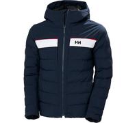 Helly-Hansen - Doudoune de ski imperméable et respirante - Bossanova Puffy Jacket Navy pour Homme - Taille XL Navy XL