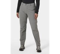 Helly Hansen - Elv Light Zip Off Pant - Pantalon randonnée convertible femme Concrete - XL