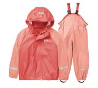 Helly Hansen Enfants Unisexe K Bergen 2.0 PU Ensemble de Pluie, Peach Echo, 1