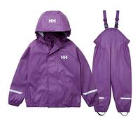 Helly Hansen Enfants Unisexe K Bergen 2.0 PU Ensemble de Pluie, Raisin Écrasé, 6