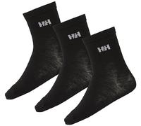 Helly Hansen Enfants Unisexe K Chaussette de base en laine 3 paquets, Noir, 23-25