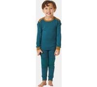 Helly Hansen Ensemble Base Layer Laine Enfant Vert 128/8
