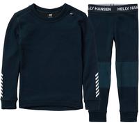 Helly-Hansen - Ensemble de sous-vêtement haut et bas en laine de mérinos - K Lifa Merino Set Navy en Laine - Taille Enfant 3 ans Navy 3 ans