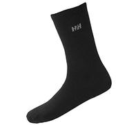 Helly Hansen Everyday Wool Sock 2Pk Unisex, Black, 39-41