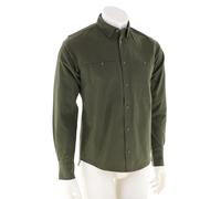Helly Hansen F2F Organic Cotton Flannel Hommes Chemise M Vert foncé olive