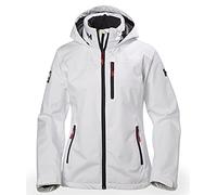 Helly Hansen Femme Crew Hooded Jacket Jacket,Blanc,M