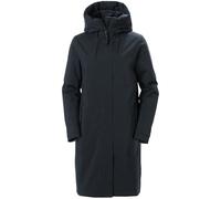 Helly Hansen Veste de pluie Victoria Isolation PrimaLoft longue imperméable capuche Bleu marine XL