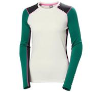 Helly Hansen Femmes Poids Moyen équipage W LIFA Merino, Émeraude, XL