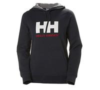 Helly Hansen Femmes Sweat à capuche avec logo HH, Bleu Marine, L