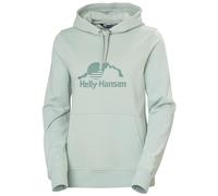 Helly Hansen W Nord Graphic Pull à Capuche Sweat, 462 Green Mist, XL Femme