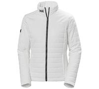 Helly Hansen Femmes Veste isolée W Crew 2.0, Blanc, M