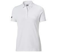 Helly Hansen Polo Tech Crew Manches courtes Blanc M Femme