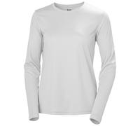 Helly Hansen Femmes W HH Tech Crew Ls 2.0, Gris Brouillard, XS