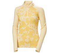 Helly Hansen Femmes W LIFA Merino Midw GRA 1/2 Zip, Crème Jaune, L