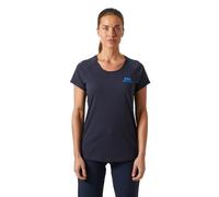 T-shirt Helly Hansen Nord Graphic Drop manche courte bleu gris femme - M