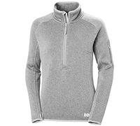 Helly Hansen Femmes W Varde 1/2 Zip 2.0, Gris Brouillard, L
