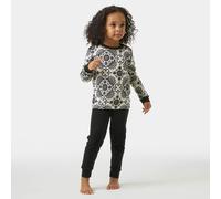 Helly Hansen Graphic Lifa® Merino Wool Base Layer Set Enfant - Black/Ebony - 86