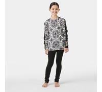Helly Hansen Graphic LifaÂ® Merino Base Layer Set Adolescent - Black/Ebony - 140
