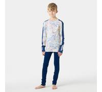 Helly Hansen Graphic LifaÂ® Merino Base Layer Set Adolescent - Blue - 140