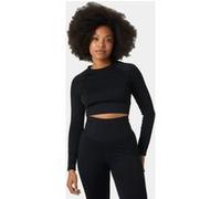 Helly Hansen Haut Court Sans Couture Femme Allure Noir M