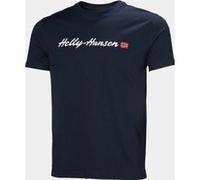Helly Hansen Haut Graphique Homme Core T 2.0 Bleu marine S