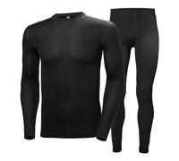Helly Hansen Ensemble de sous-vêtements HH Comfort Dry manches longues Noir L Homme