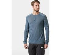 Helly Hansen HH Durawool Long Sleeve Henley Homme Bleu marine M