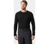 Helly Hansen HH Durawool Long Sleeve Henley Homme Noir S