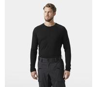 T-shirt manches longues Helly Hansen Durawool Henley Noir M