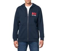 Sweatshirt à capuche Helly Hansen Logo Full Zip 2.0 bleu marine rouge - XXL