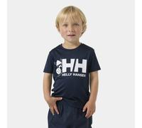 Helly Hansen - Hh Tech Graphic T-Shirt - T-shirt anti uv enfant Navy - Taille de l'enfant 98 cm