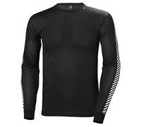 Helly Hansen Homme Haut Thermique HH Lifa Stripe Crew, Noir, 3XL