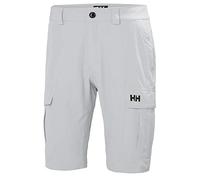 Helly Hansen Hommes Short cargo HH QD 11", Gris Brouillard, 34