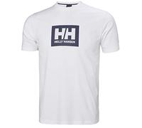 Helly Hansen Homme T-Shirt HH Box, XS, Blanc