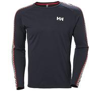 Helly Hansen Hommes Lifa Active Stripe Crew, Bleu Marine, 2XL