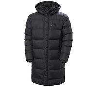 Helly Hansen Hommes Parka d’hiver longue active, Noir, S